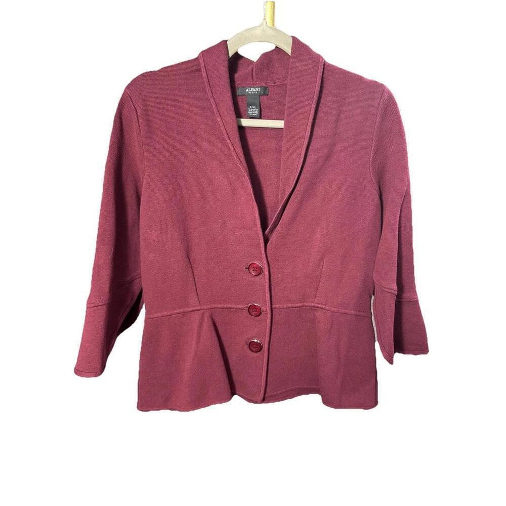 Women’s Alfani Pink/Mauve Jacket Size XL Petite